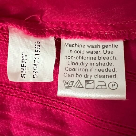 Diane Von Furstenberg DVF Womens Sheryl Strapless Midi Dress Magenta Pink size 6 - Picture 13 of 13